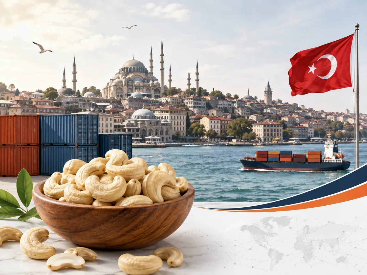 Turkey in Vietnam Cashew Kernel Exports, July 2026